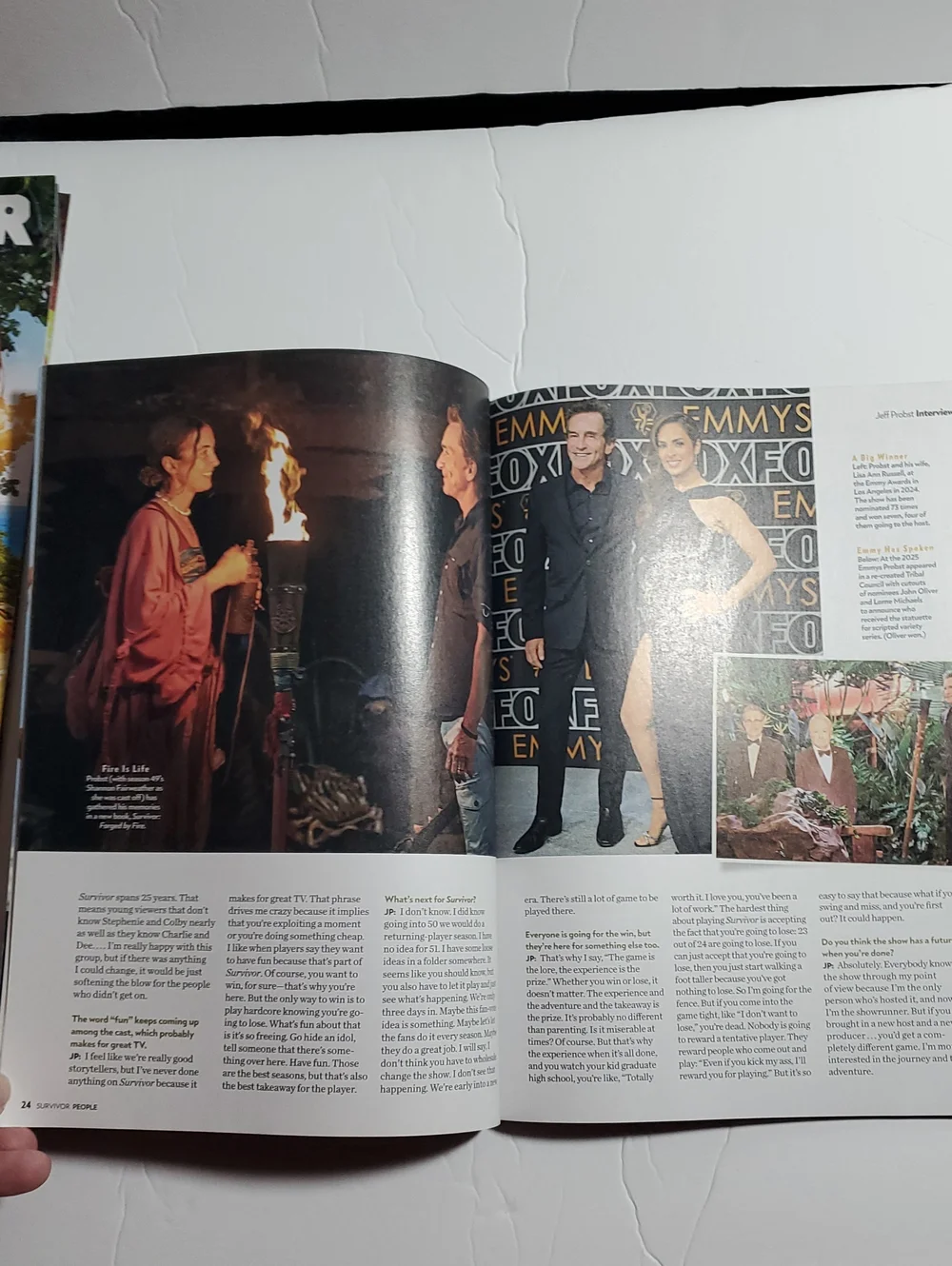 Survivor 50 Seasons Special Collector's Issue Lot TV Guide And People Magazine